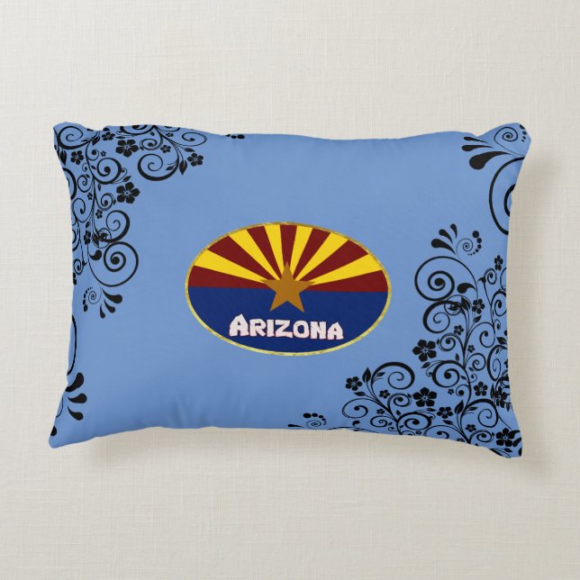Arizona-Flagge Dekokissen (Rückseite)