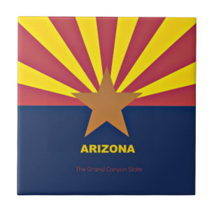 Arizona-Flagge  Fliese