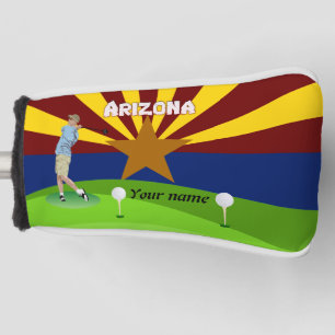 Arizona-Flagge Golf Headcover