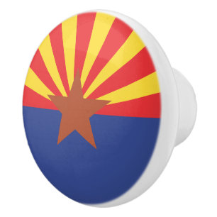 ARIZONA-Flagge Keramikknauf