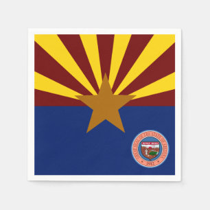 Arizona-Flagge Serviette