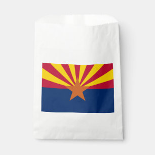 Arizona-Flagge: Sternensonne, Der Kupferstaat Geschenktütchen