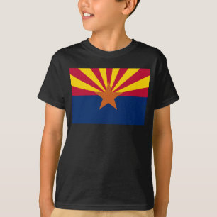 Arizona-Flagge: Sternensonne, Der Kupferstaat T-Shirt