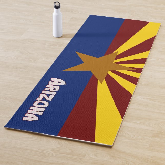 Arizona-Flagge Yogamatte (Beispiel)