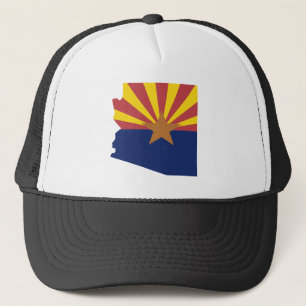 Arizona-Flaggen-Karte Truckerkappe
