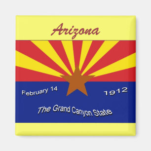 Arizona-Flaggen-Magnet Magnet