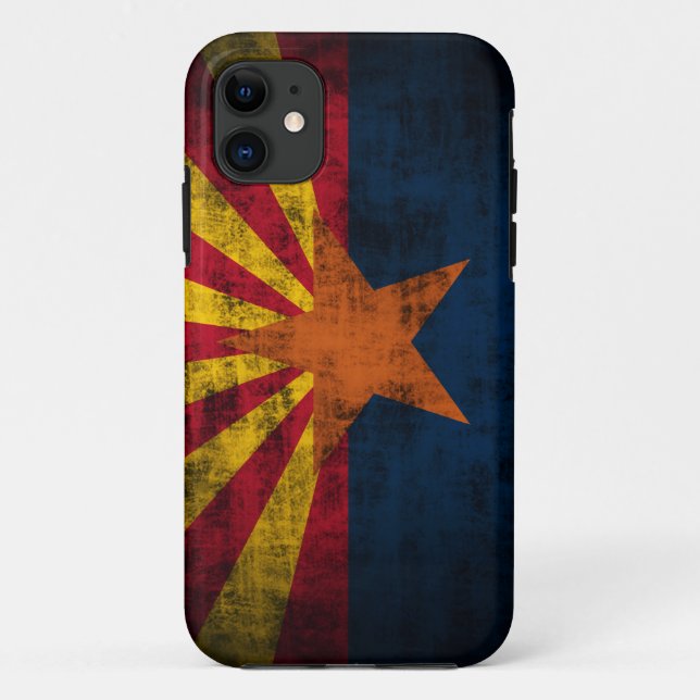 Arizona-Flaggen-Schmutz iPhone 5 kaum dort Fall Case-Mate iPhone Hülle (Rückseite)