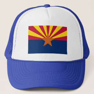 Arizona-Flaggen-T-Shirts, Tassen, Kleid Truckerkappe