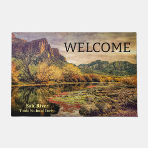Arizona Fluss Sonoran Wüste Albergo Colmanicchio Fußmatte