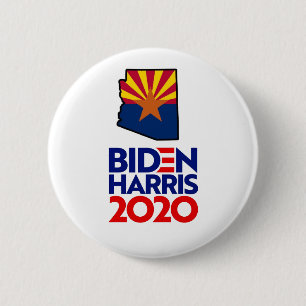 Arizona für Biden Harris 2020 Button