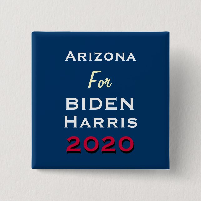ARIZONA für BIDEN HARRIS 2020 Button (Vorderseite)