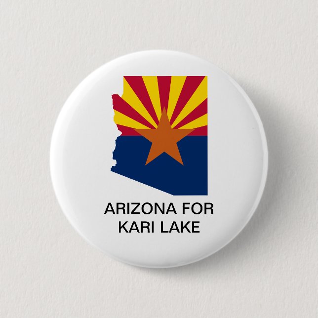 ARIZONA für den KARISEE-GOVERNOR-Button Button (Vorderseite)