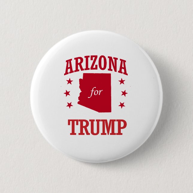 ARIZONA FÜR DONALD TRUMP BUTTON (Vorderseite)
