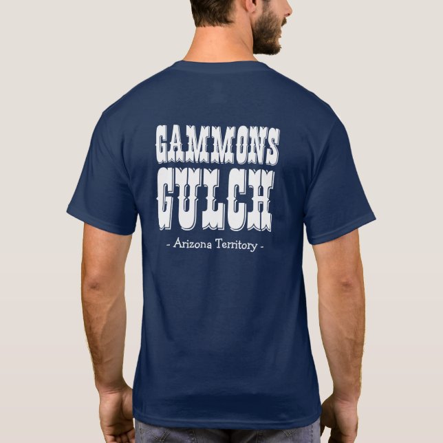 Arizona Gammons Gulch Movie Set Crew T-Shirt (Rückseite)