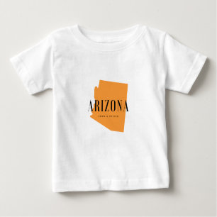 Arizona Geboren & aufgewachsen Baby T-shirt