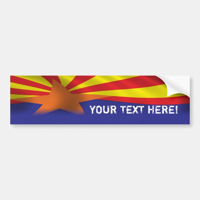 Arizona - Gewohnheit Autoaufkleber (Vorne)