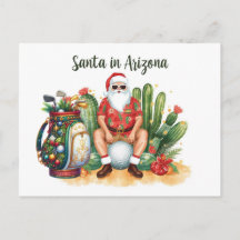 Arizona Golf im Wüsten-Weihnachts-Christusdorn-San