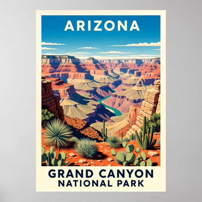 Arizona Grand Canyon Nationalpark V01 Poster (Vorne)