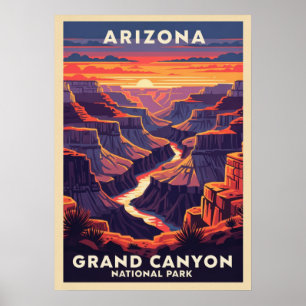 Arizona Grand Canyon Nationalpark V02 Poster