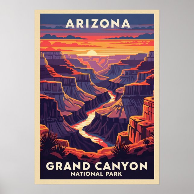 Arizona Grand Canyon Nationalpark V02 Poster (Vorne)
