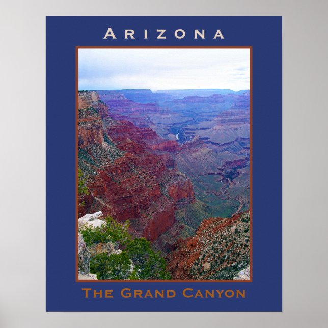 Arizona Grand Canyon South Rim Poster (Vorne)