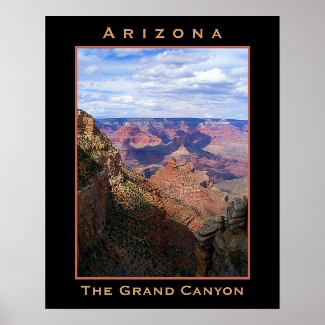 Arizona Grand Canyon South Rim Poster (Vorne)