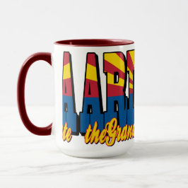 Arizona Grand Canyon State Fliesenartig Angeordnet Tasse