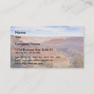 Arizona Grand Canyons Visitenkarte