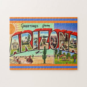 Arizona Grußpostkarte Puzzle