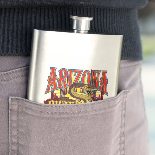 Arizona Guard Dog Snake Flachmann (Beispiel)