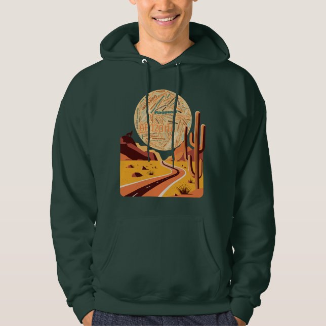 Arizona Highlights Hoodie (Vorderseite)