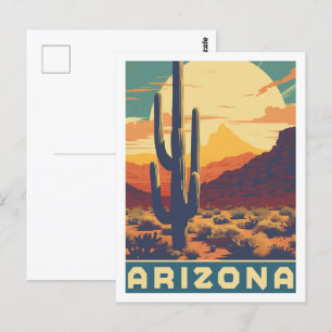 Arizona Highlights Postkarte