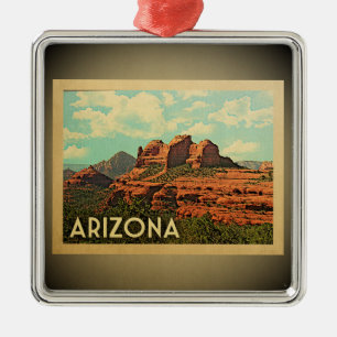 Arizona Highlights Silbernes Ornament