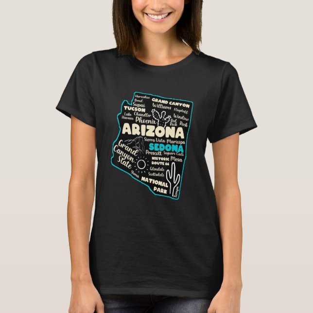 Arizona Highlights T-Shirt (Vorderseite)