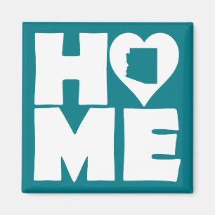 Arizona Home Herz Staat Kühlschrankmagnet Magnet