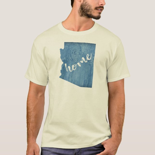 Arizona Home Wood Grain T-Shirt (Vorderseite)