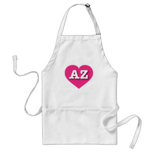 Arizona Hot Pink Heart - I Liebe AZ Schürze