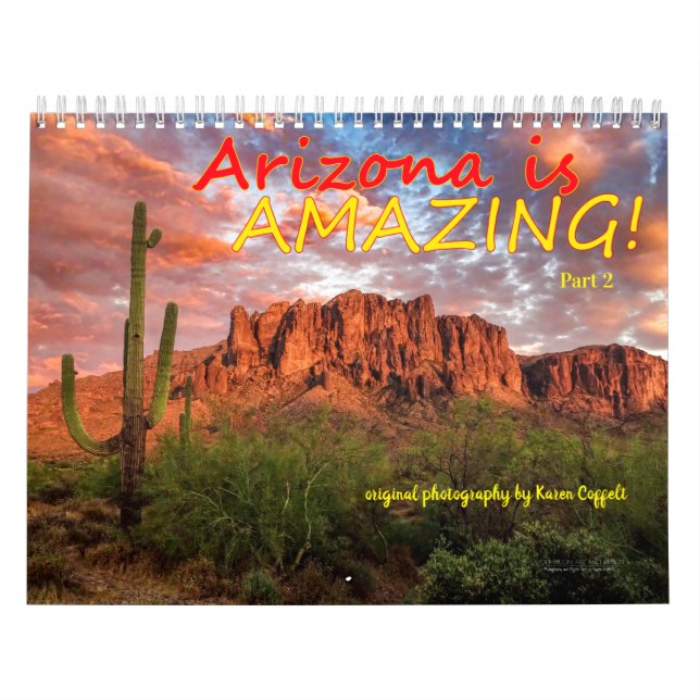 Arizona ist Phantastischer Teil2 Landschaftliche F Kalender (Titelbild)
