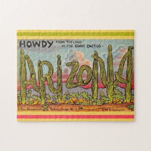 Arizona Kaktusland 11x14 Puzzle