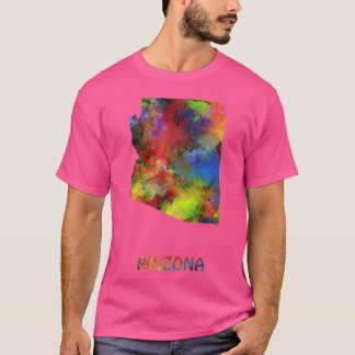 arizona-Karte Oversifiziert 1 T-Shirt