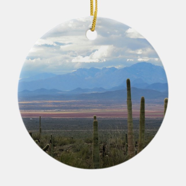 Arizona Keramik Ornament (Vorne)