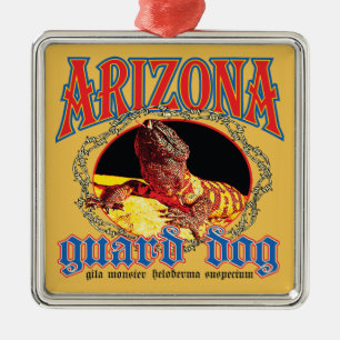 Arizona Krustenmonster Ornament Aus Metall