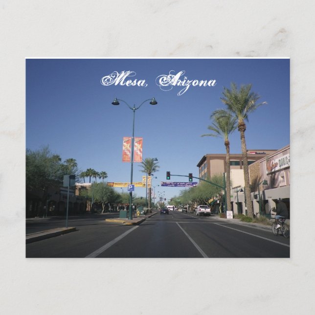 Arizona Landschaftliche Postkarte (Vorderseite)