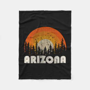 Arizona - lustige Natur Vintage-Wandern 60er 70er Fleecedecke