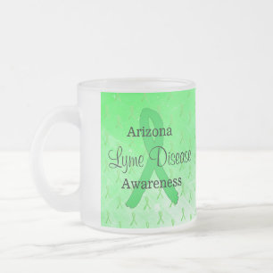 Arizona Lyme Disease Awareness Coffee Cup Mattglastasse