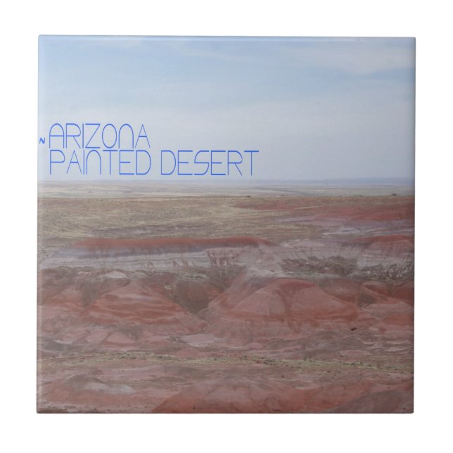 Arizona malte Wüste Fliese (Vorderseite)
