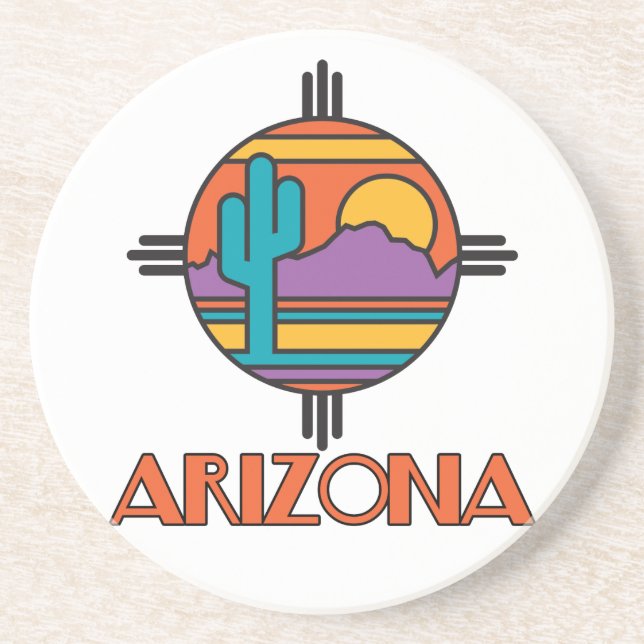 Arizona Mandella Getränkeuntersetzer (Vorne)