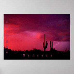 Arizona Monsoon Poster