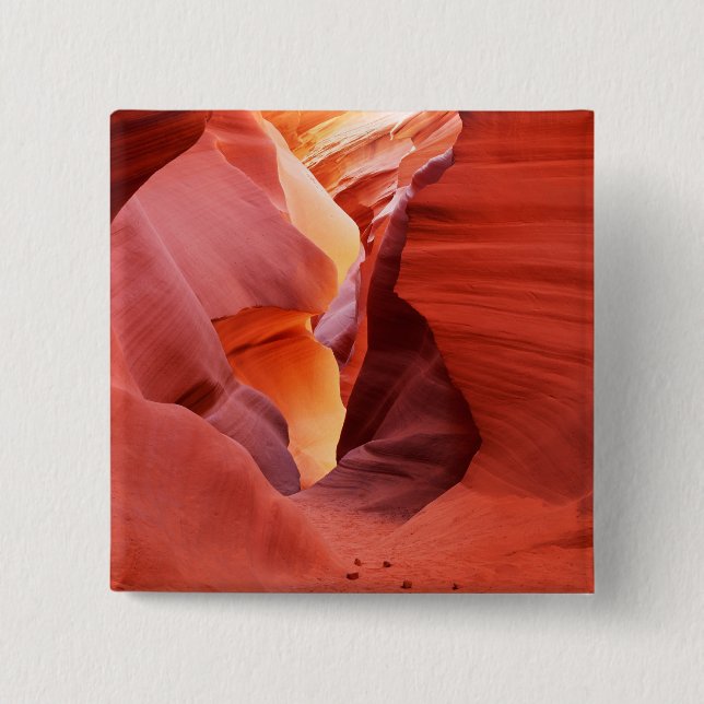 Arizona, Navajo Nation, Unterer Antelope Canyon, Button (Vorderseite)