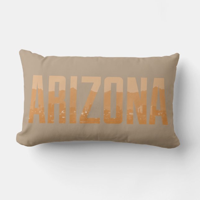 Arizona phoenix Skyline Lendenkissen (Vorderseite)